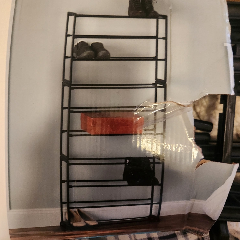 *Home Basics 30 Pair Shoe Rack